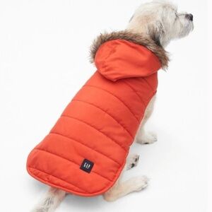 GAP Dog Puffer Coat Jacket XS / SMALL 8-25 lb dog